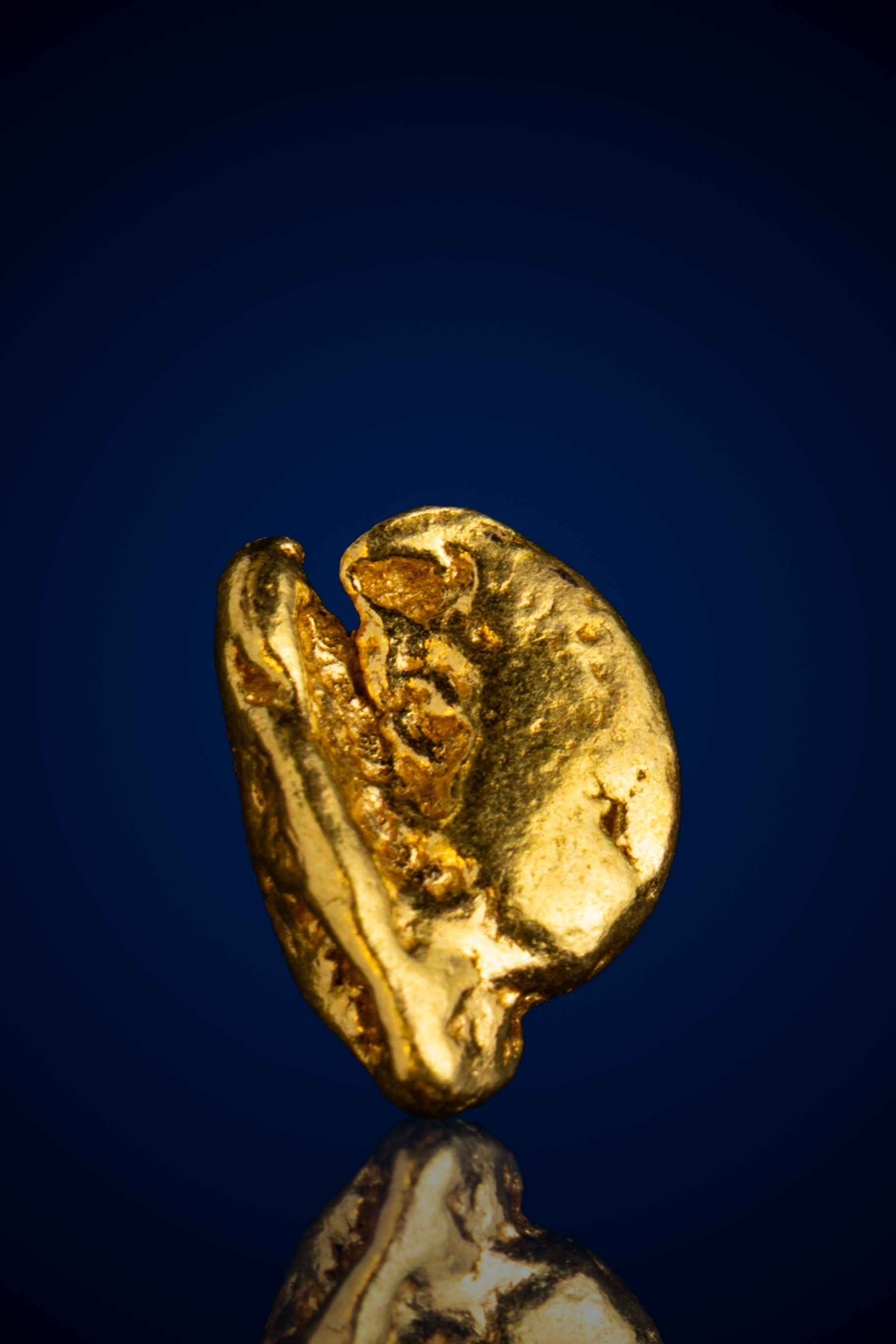 (image for) Bright, Gleaming Natural Gold Nugget - Alaska - 3.63 grams